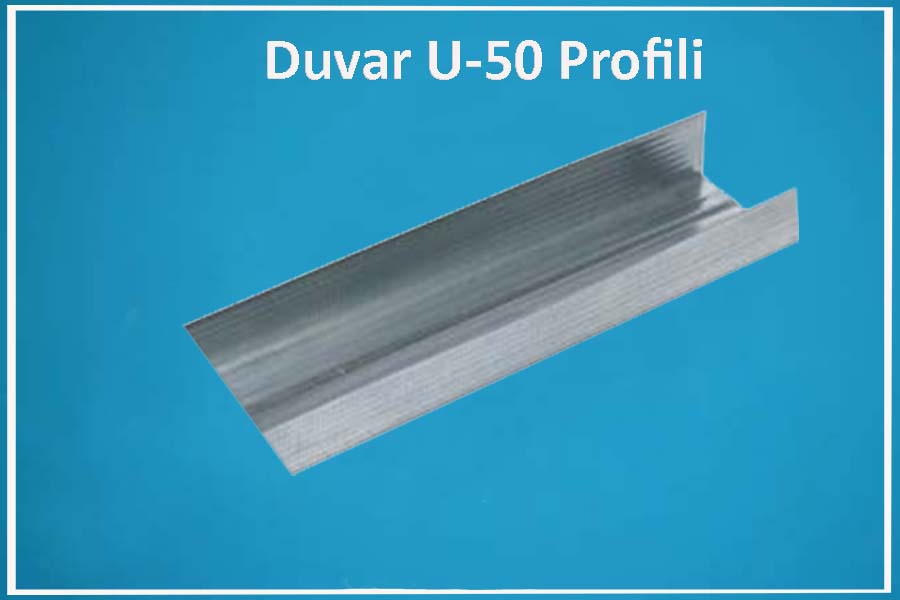 Duvar U-50 Profili